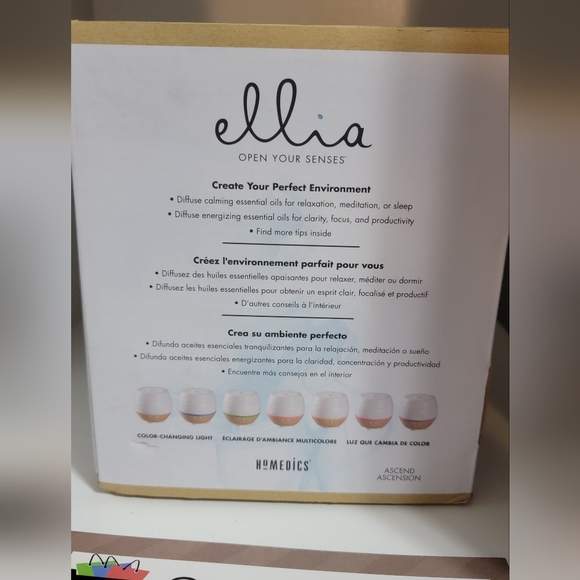 BNIB Homedics Ellia Diffuser - Picture 2 of 6